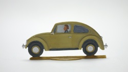 VW Käfer/Beetle, beidseitig graviert, Länge ca. 8cm